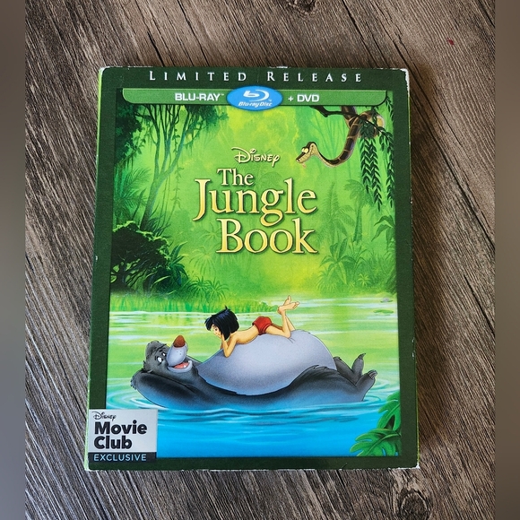 Disney Classic The Jungle Book Blu-ray And DVD Bundle - Picture 1 of 3